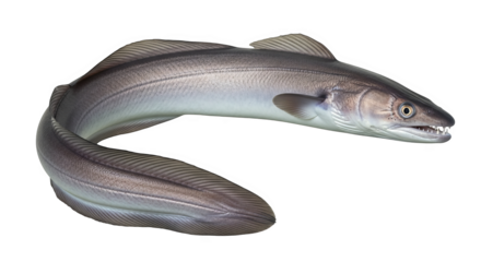 European Conger Eel Stock Photo