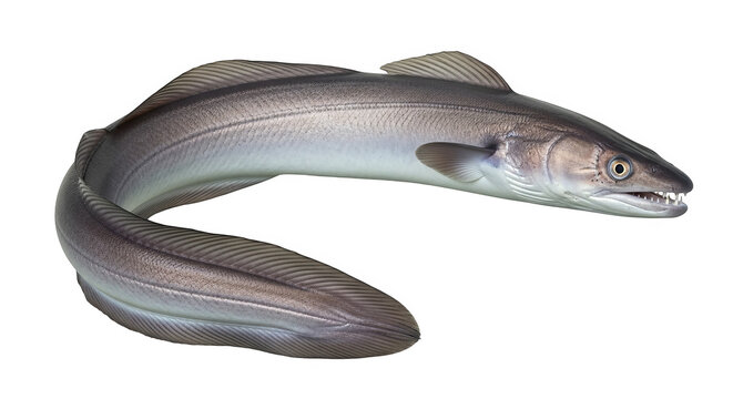 European Conger Eel Stock Photo