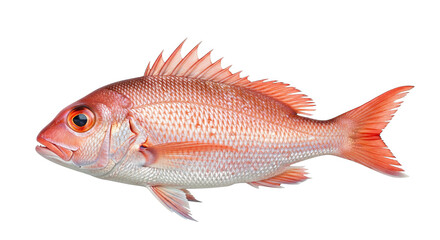 Red Snapper Fish Detailed Closeup