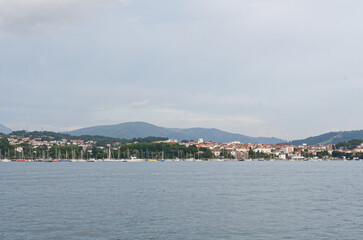 plage et côte de saint jean de luz, dans le pays basque