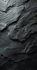 Textured Black Slate Background