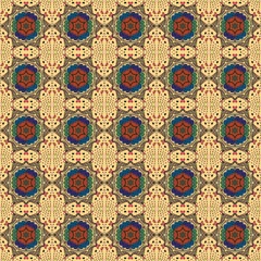 seamless floral pattern with flowers