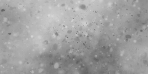 Abstract grayscale depiction of a cosmic nebula, snowfall bokeh background, abstract black snowflake background, Snow realistic falling on black background .