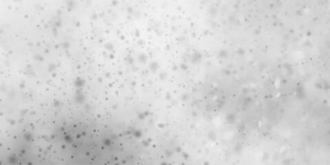 Abstract grayscale depiction of a cosmic nebula, snowfall bokeh background, abstract black snowflake background, Snow realistic falling on black background .