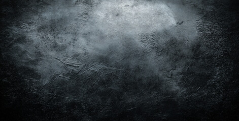 Fototapeta premium Abstract dark background with a textured effect, like a stormy sea or a clouded sky. The textures create a moody and dramatic atmosphere, perfect for various design purposes
