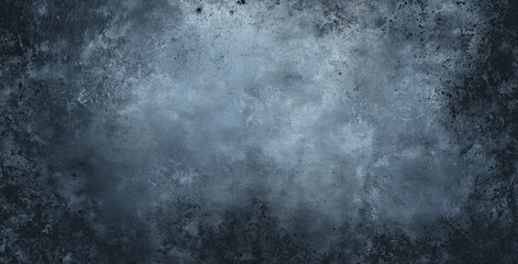 Abstract Grunge Texture with Blue and Gray Hues. A textured background image with a grungy, weathered appearance featuring blue and gray tones, conveying a sense of depth and character