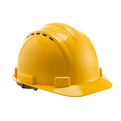 Construction cap isolated on transparent background