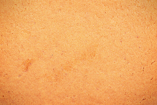 Gingerbread macro photo as background. Gingerbread texture.