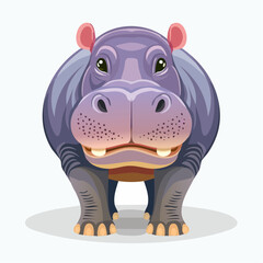 Fototapeta premium Nilpferd