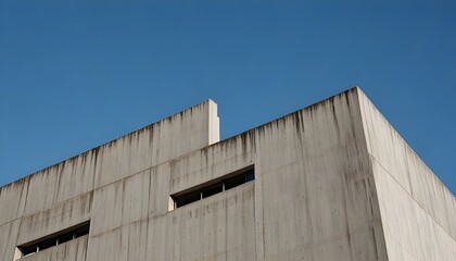 コンクリート建物の屋上