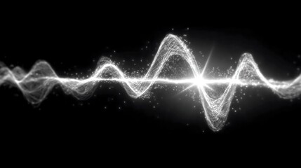 Soundwave overlays with dynamic audio lines and waveform effects, ideal for music visuals, background graphics, and editing overlays