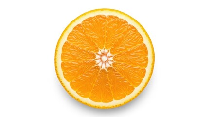 Fototapeta premium Fresh Citrus Orange Slice Healthy Food Background