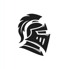 Medieval helmet silhouette