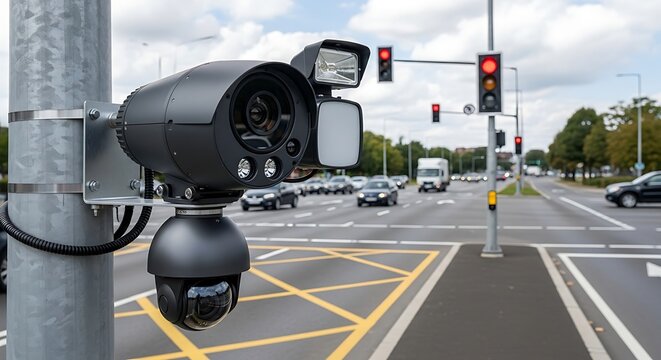 Traffic Monitoring System at Intersection.