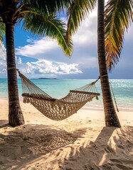 Tropical beach hammock (2)