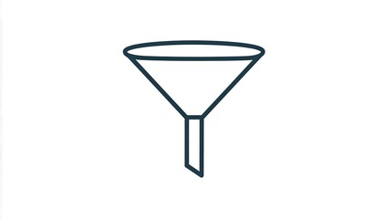 Simple funnel icon