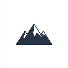 Mountain silhouette graphic design