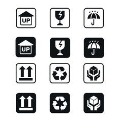 Iconos de Embalaje para rotulación 