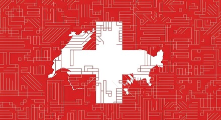 Swiss Technology Innovation Circuitry Design.