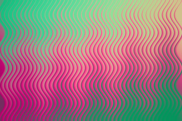 Abstract background with wavy lines in green, pink, and yellow creating a vibrant and dynamic design for modern and eyecatching visuals