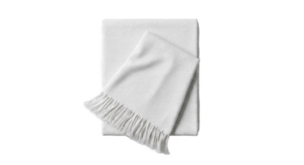 White Textured Fabric Bundle on White Background: Seamless Pattern Design for Textile Projects, Packaging, and Branding