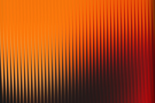 Illustration of abstract straight vertical lines with orange and red gradient background, showcasing a clean and structured design