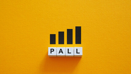 Palladium market growth concept. Investment.