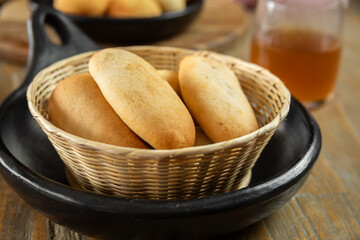 Colombian mash and bread