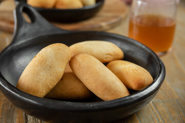 Colombian mash and bread