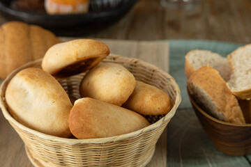 Colombian mash and bread