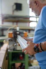 Aluminium and PVC industry worker