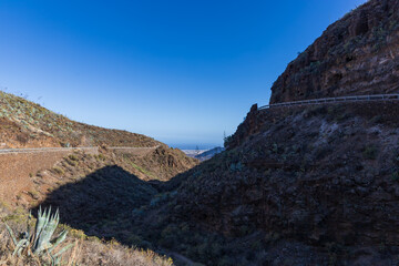 Barranco De Las Vacas slot canyon - Gran Canaria Spain