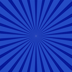 Radial burst pattern of dark blue rays on a lighter blue background