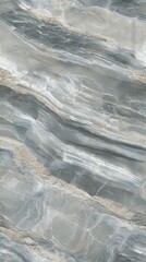 Obraz premium A textured pattern of grey and silver toned rock with natural striations, smooth and lustrous surface,