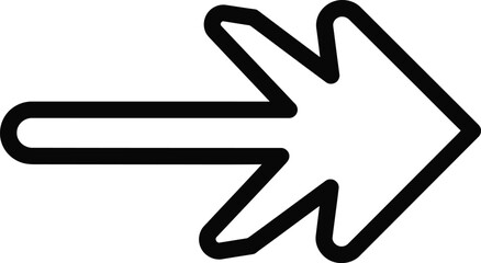 Arrow Icon Vector Design Illustration