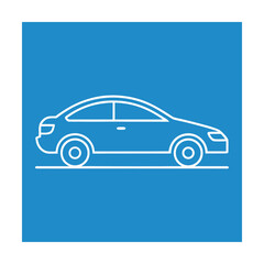 Sedan outline simple