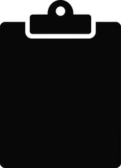 clipboard vector icon Isolated on White Background