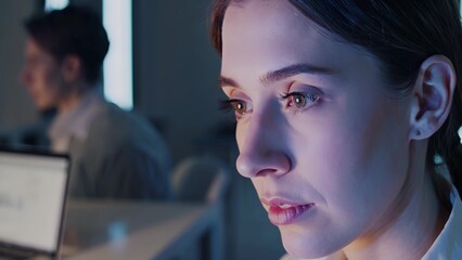 office laptop male working