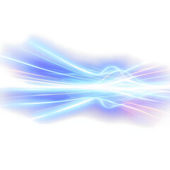 Abstract Colorful Light Wave Background