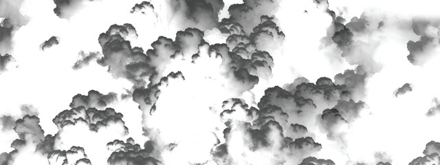 Obraz premium Dramatic atmospheric storm clouds forming a smoky textured background