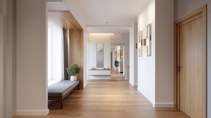 Obraz premium corridor in a hotel