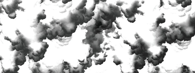 Obraz premium Smoky atmospheric cloudscape forming an abstract dramatic background pattern