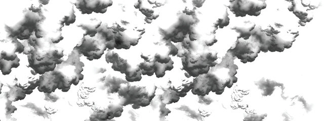 Intense natural sky pattern showing storm turbulence and rolling dark clouds