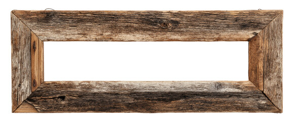 Rustic wooden frame (1)