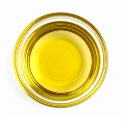 Hazelnut Oil on Isolated White Background – Golden Oil with Buttery Notes and Professional Macro Focus