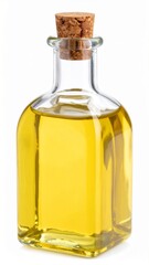 Hazelnut Oil on Isolated White Background – Golden Oil with Buttery Notes and Professional Macro Focus