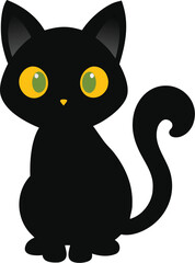 black and white cats