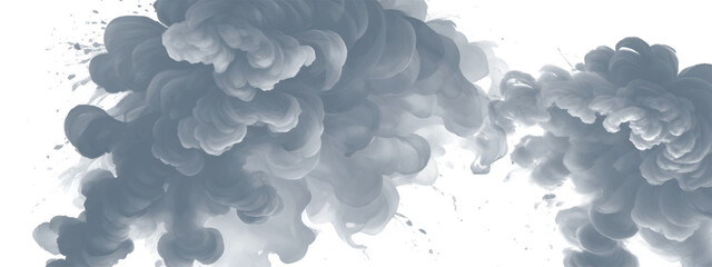 Bright airy sky-inspired background with soft floating blue clouds