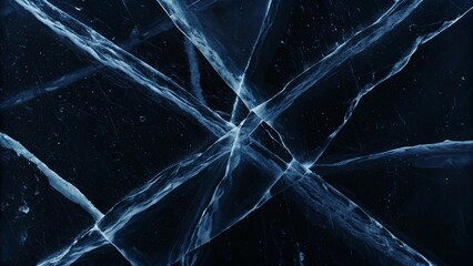 ice texture cracks baikal, abstract background winter ice transparent blue