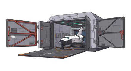 Futuristic Cityscape Architectural Design.